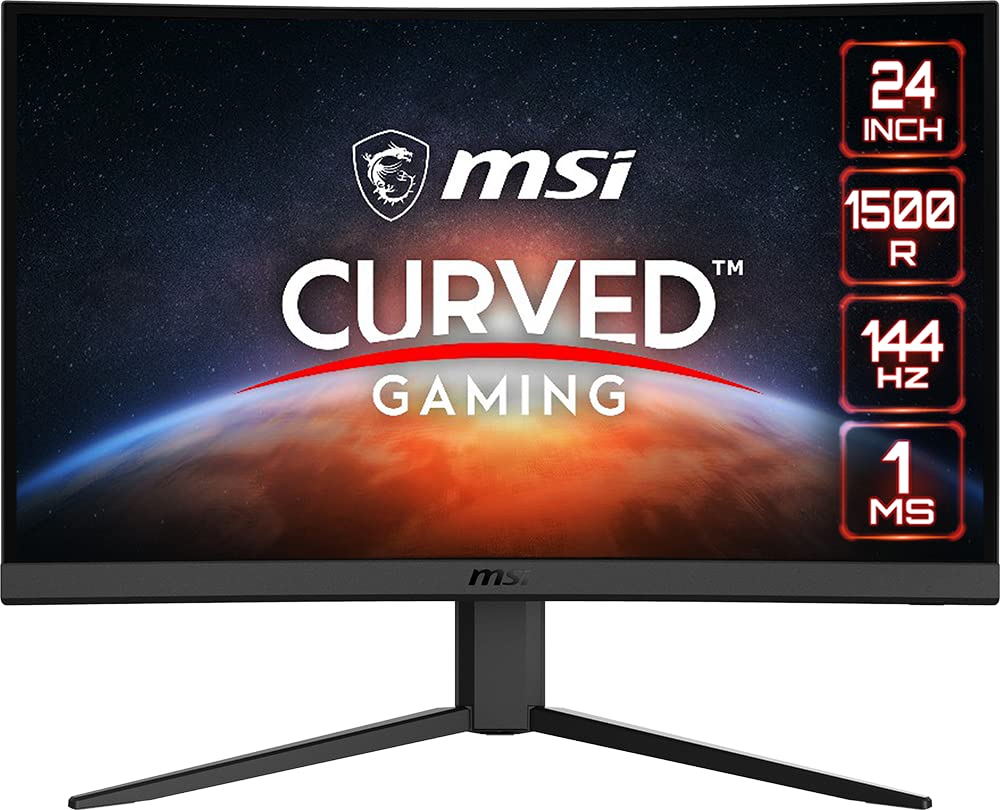 MSI Optix G24C4 23 Inch Led Curved Gaming Monitor